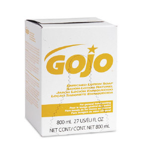 Gojo 9102-12 Gojo Enriched Lotion Soap, 12/800 ML