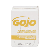 Gojo 9127-12 Gojo Gold & Klean Antimicrobial Lotion Soap, 12/800 ML