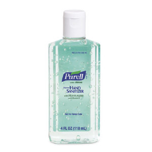 Gojo 9651 Purell® Bottles with Flip Cap, 24/4.25 OZ Gojo 9651 Purell® Bottles with Flip Cap, 24/4.25 OZ