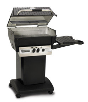 Broilmaster H3-PK1N Deluxe Gas Grill Package 1, Black Cart/Base, Natural