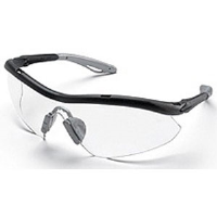 MCR Safety HB110AF Hombre Safety Glasses,Black,Clear, Anti-Fog