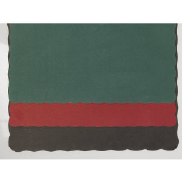 Hoffmaster 310551 Solid Color Placemats, Black