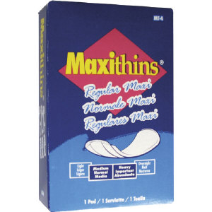 Hospeco MT-4 #4 Maxithins&#174; Sanitary Napkins