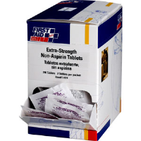 First Aid Only I419 Extra-Strength Non-Aspirin Tablets, (250/Box) 125Pk / 2 ea