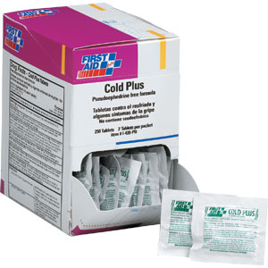 First Aid Only I439-PH Cold Plus Tablets (No PSE)
