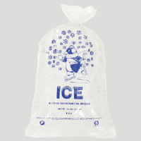 Inteplast Group IC1221 Cool Penguin 10 Pound Ice Bags