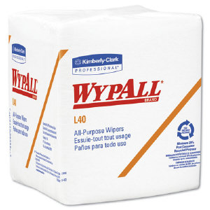 Kimberly Clark 05701 Wypall&#174; L40 Wipers, 18/56