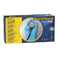 Kimberly Clark 57372 Kleenguard® G10 Blue Nitrile Gloves, Medium