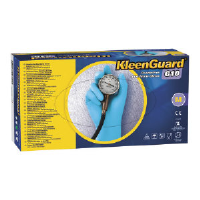 Kimberly Clark 57373 Kleenguard® G10 Blue Nitrile Gloves, Large