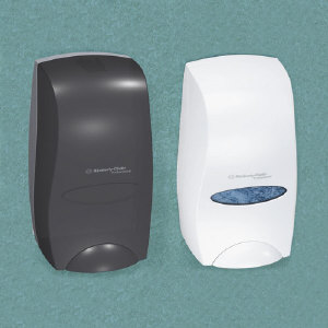 Kimberly Clark 91180 Windows&#174; OnePak Soap Dispensers, Smoke Gray