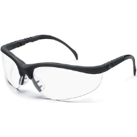 MCR Safety KD110 Klondike® Safety Glasses,Black,Clear