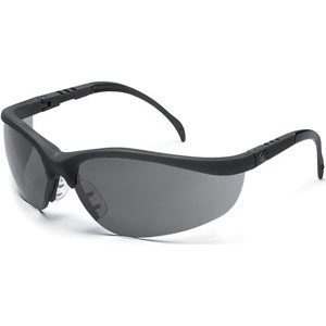 MCR Safety KD112 Klondike&reg; Safety Glasses,Black,Gray