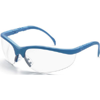 MCR Safety KD120 Klondike® Safety Glasses,Blue,Clear