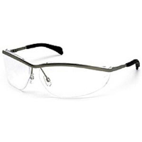MCR Safety KD210 Klondike® Safety Glasses,Metal,Clear