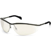 MCR Safety KD219 Klondike® Safety Glasses,Metal,I/O Clear Mirror