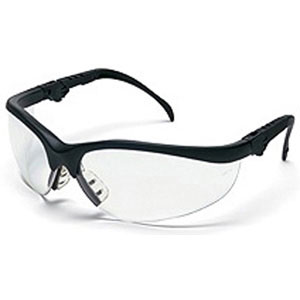 MCR Safety KD310 Klondike&reg; Plus Safety Glasses,Black,Clear