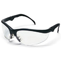 MCR Safety KD310 Klondike® Plus Safety Glasses,Black,Clear