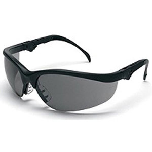 MCR Safety KD312 Klondike&reg; Plus Safety Glasses,Black,Gray