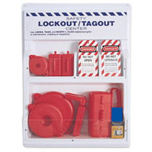 North Safety LSE101F Small Complete Lockout Station