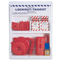 North Safety LSE101F Small Complete Lockout Station