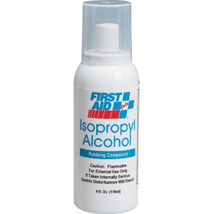 First Aid Only M5123 4 oz Isopropyl Alcohol Pump Spray