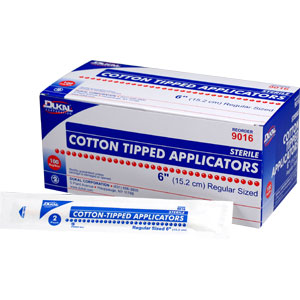 First Aid Only M556 6&#34; Sterile Cotton Tip Applicators, 200/Box, 100/2Pk.