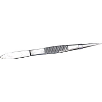 First Aid Only M585-12 3-1/2" Deluxe Stainless Steel Tweezers (12 Pack)