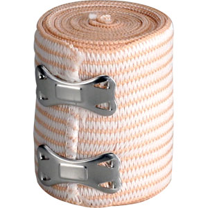 First Aid Only M697 Elastic Bandage w/2 Fasteners, 2&#34; x 5 yds