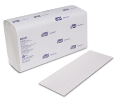 SCA MB570 Tork Premium Hand Towel Multifold, White