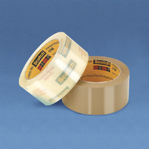 3M 3750260CR Scotch&#174; Commercial Box Seal Tape, 2&quot; x 60 yd