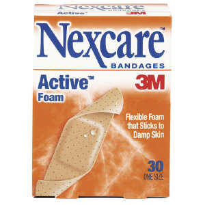 3M 512-30PB Nexcare&#8482; Active&#8482; Flexible Foam Bandages