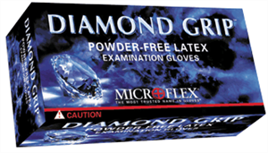 Microflex MF300L Diamond Grip Gloves -100, Large