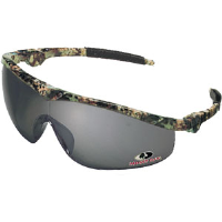 MCR Safety MO117 Mossy Oak® Forest Floor® Eyewear,Camo,Silver Mirror