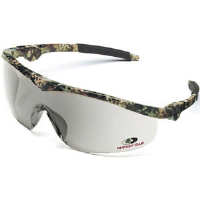 MCR Safety MO119 Mossy Oak® Forest Floor® Eyewear,Camo,I/O Clear Mirror