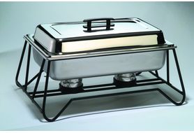 American Metalcraft CFKIT Pans &amp; Lids For Stackable Wrought Iron Chafer Frame <br />