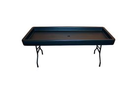 Fill'n Chill 1FNC8765 Black Fill & Chill Party Table, 6 Ft.