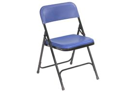 National Public Seating 805 Premium Lightweight Folding Chair, Blue