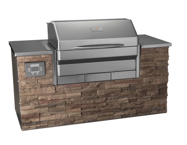 Enjoy more Free Time with Family - Let your WiFi Controlled Memphis Elite Built In Grill Slow Smoke, Roast, Bake, and Grill Your Food to BBQ Perfection!