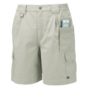 Khaki 5.11&reg; Tactical Cotton Shorts, Waist Size 28&#34;