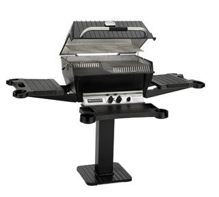 Broilmaster P4-X Premium Gas Grill with Charmaster Briquets, Propane