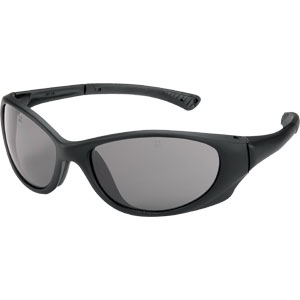 MCR Safety PA112AF Plasma&#153; Safety Glasses,Black, Gray, Anti-Fog