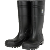 MCR Safety PBP120 16" PVC Boots, Plain Toe, Size 10