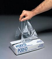 Poly-D Clear Polyethylene Food Handling Gloves, 1000/Cs.