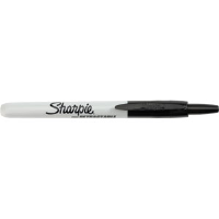 Sharpie® Retractable Permanent Marker, Black