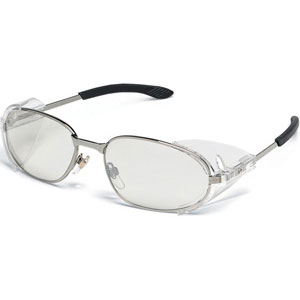 MCR Safety R2129 RT2&reg; Eyewear, Chrome Frame,I/O Clear Mirror