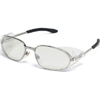 MCR Safety R2129 RT2® Eyewear, Chrome Frame,I/O Clear Mirror