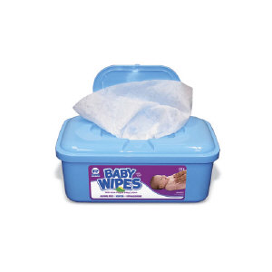 Royal Paper Products RPBWU-80 Unscented Baby Wipes, 12/80