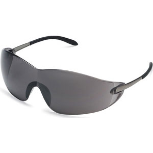 MCR Safety S2112 Blackjack&reg; Safety Glasses,Metal,Gray