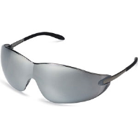 MCR Safety S2117 Blackjack® Safety Glasses,Metal,Silver Mirror