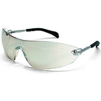 MCR Safety S2219 Blackjack® Elite Safety Glasses,Metal,I/O Clear Mirror